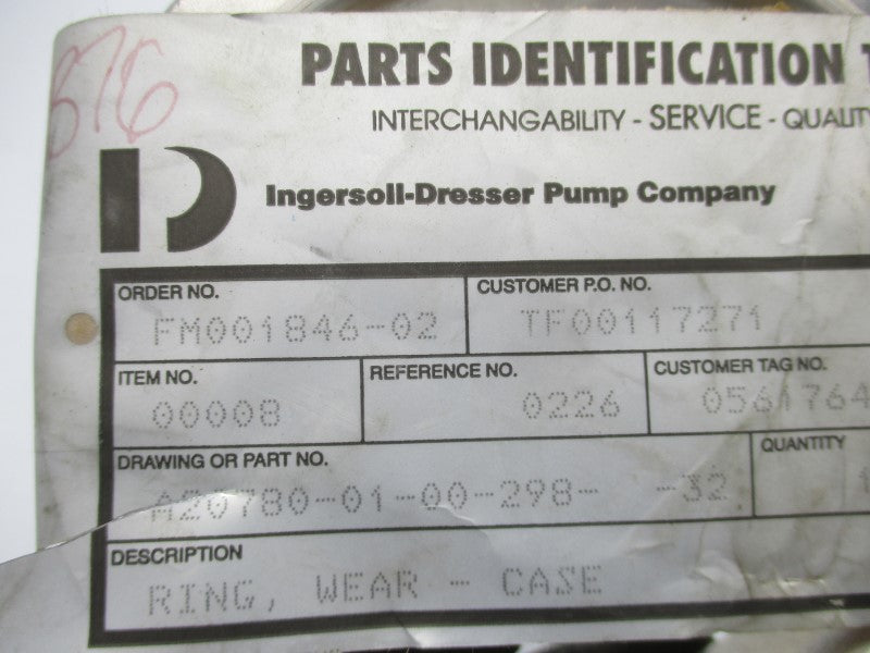 INGERSOLL DRESSER A20780-01-00-298-32 UNMP