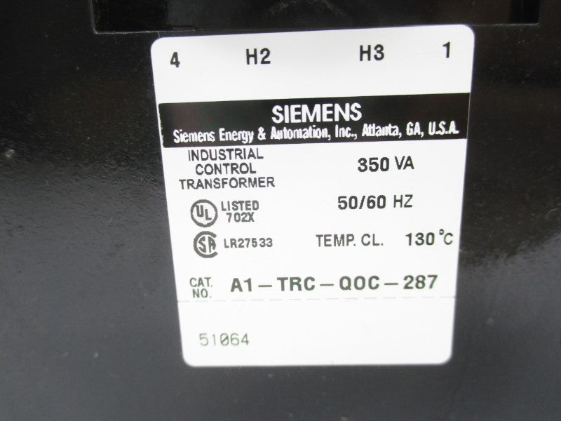 SIEMENS A1-TRC-QOC-287 350VAC NSNP
