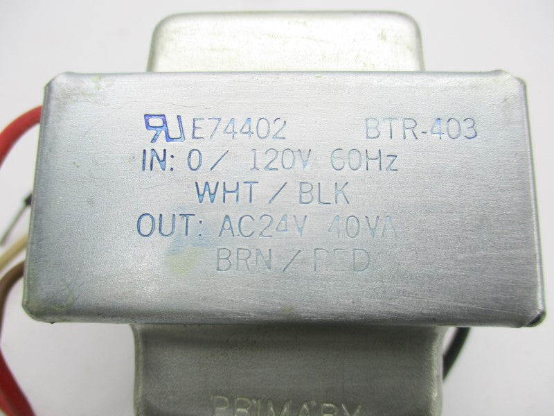 TRANSFORMER BTR-403 120V UNMP