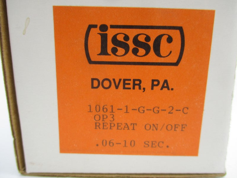 ISSC 1061-1-G-G-2-C-OP3 115V 1A .06-10S NSMP