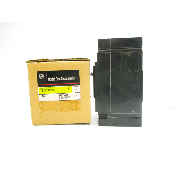 GENERAL ELECTRIC TED136020 600VAC 20A (GREEN) NSMP