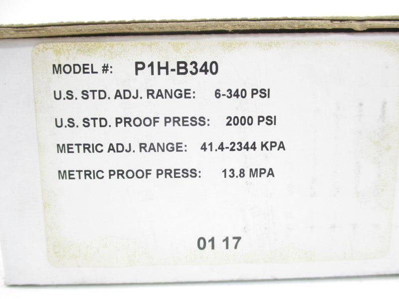BARKSDALE P1H-B340 600VAC 2A 6-340PSI NSMP