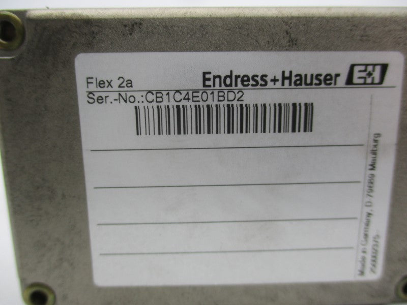 ENDRESS+HAUSER FLEX2A UNMP