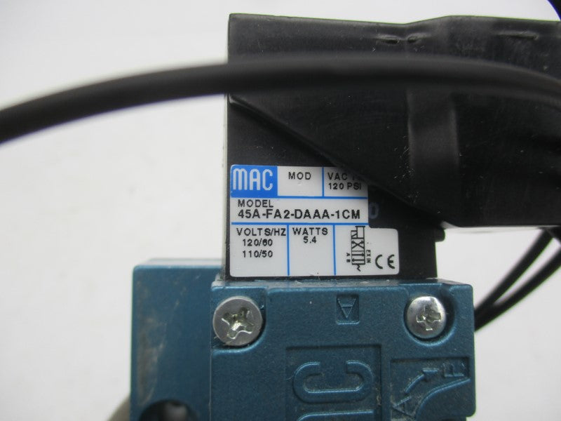 MAC 45A-FA2-DAAA-1CM 110/120V 120PSI UNMP