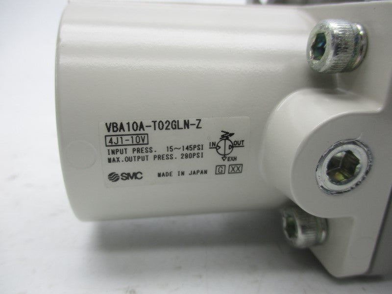 SMC VBA10A-T02GLN-Z 15-145PSI NSNP