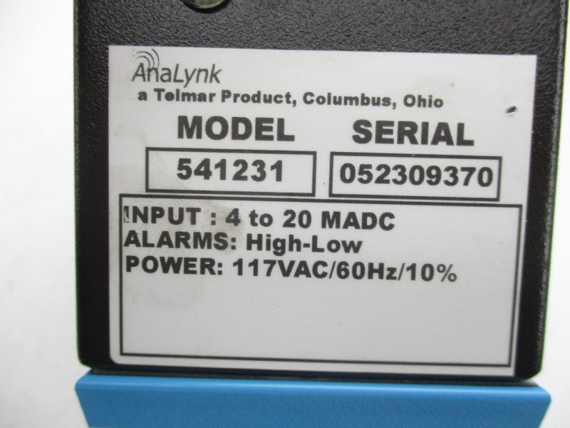 TELMAR 541231 117VAC NSNP