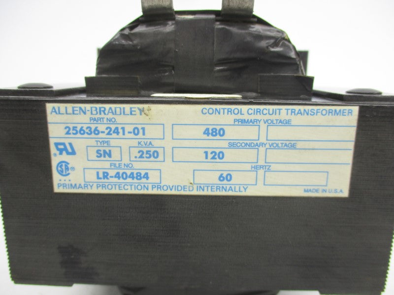 ALLEN BRADLEY 25636-241-01 120/480V NSNP