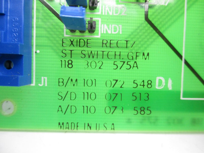 EXIDE RECT 118-302-575A NSNP