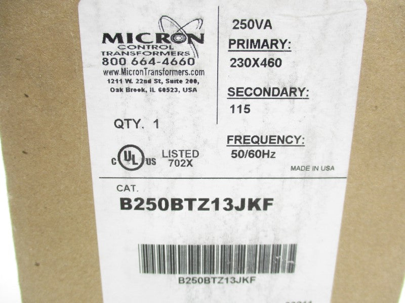 MICRON B250BTZ13JKF 240/480V NSFS