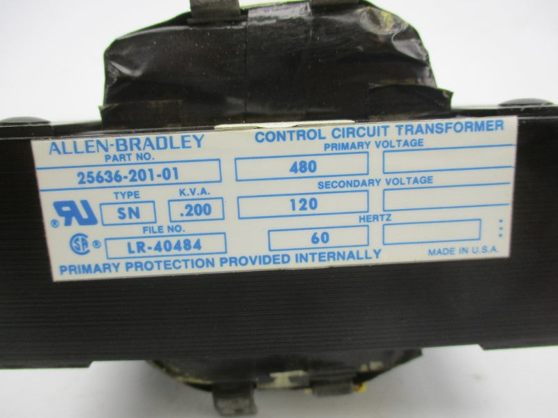 ALLEN BRADLEY 25636-201-01 120/480V NSNP