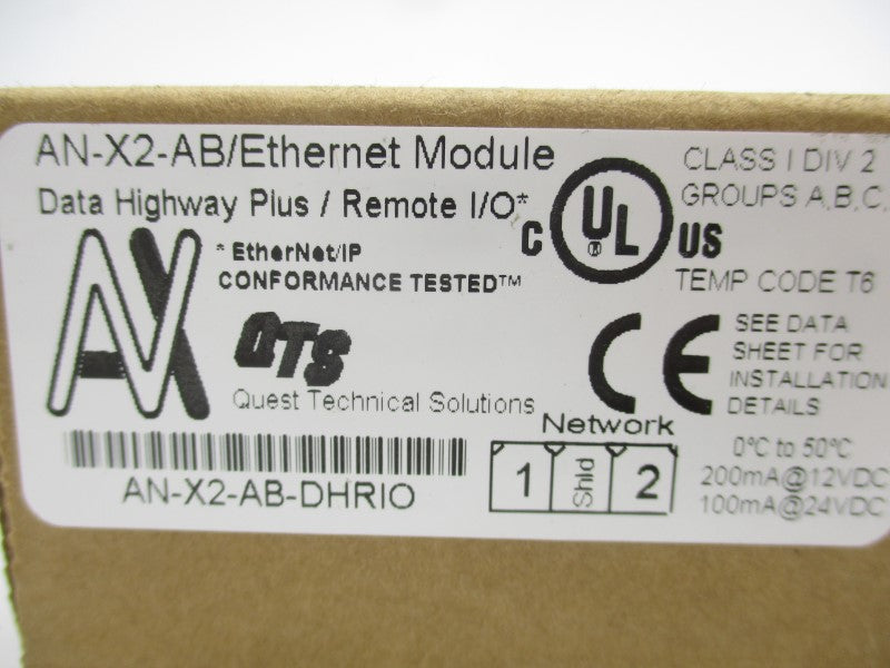 QUEST TECHNICAL SOLUTIONS AN-X2-AB-DHRIO 24VDC NSMP