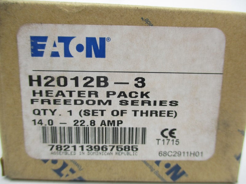 EATON H2012B-3 14.0-22.8A (PKF OF 3) NSMP