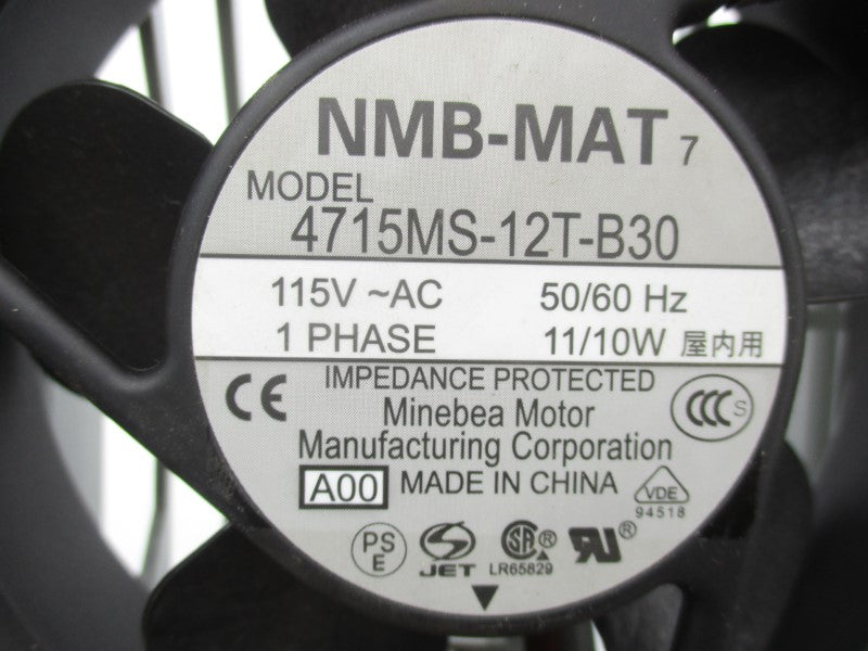 MINEBEA MOTOR 4715MS-12T-B30 115VAC NSNP