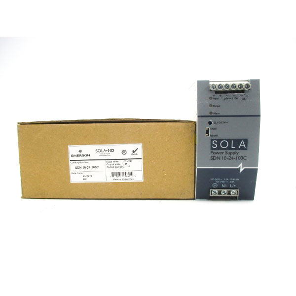 EMERSON SDN10-24-100C 100-240V 3.5A NSMP