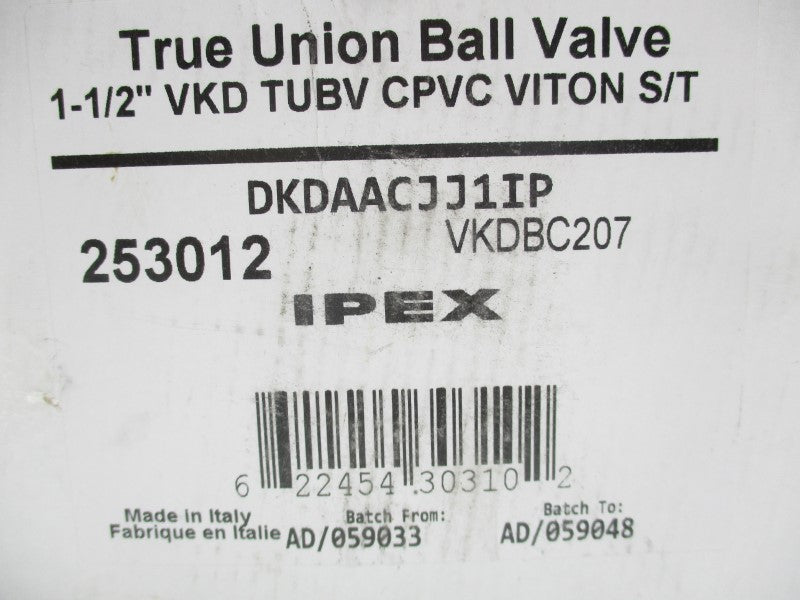 IPEX VKDBC207 253012 1-1/2" NSMP