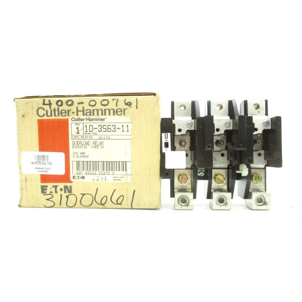 CUTLER HAMMER 10-3563-11 SER. A2 150A NSMP