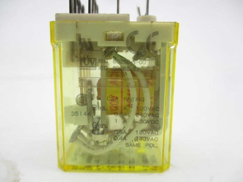 IDEC RY42S-U 110-120VAC 1A NSNP