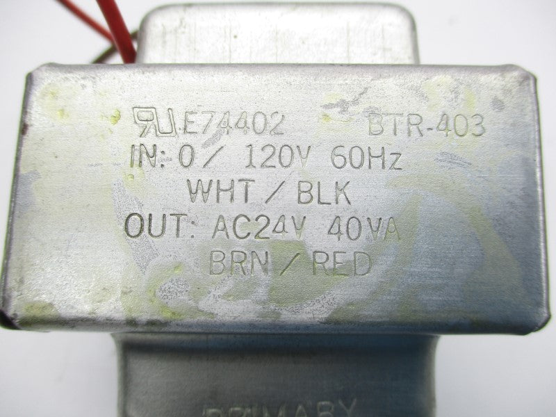 TRANSFORMER BTR-403 120V (AS PICTURED) UNMP