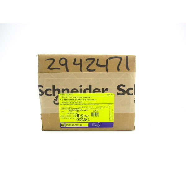 SQUARE D 9012GAW-4 SER. C 40PSI NSFS