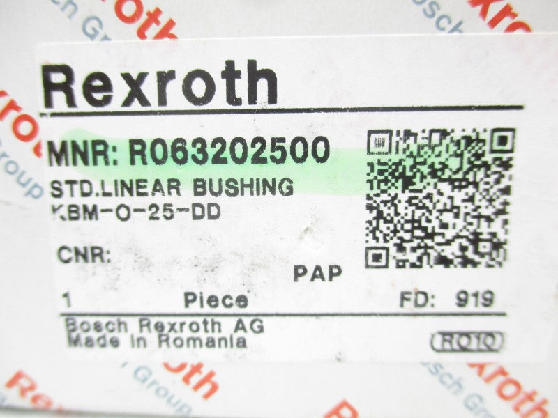REXROTH R063202500 KBM-O-25-DD NSMP