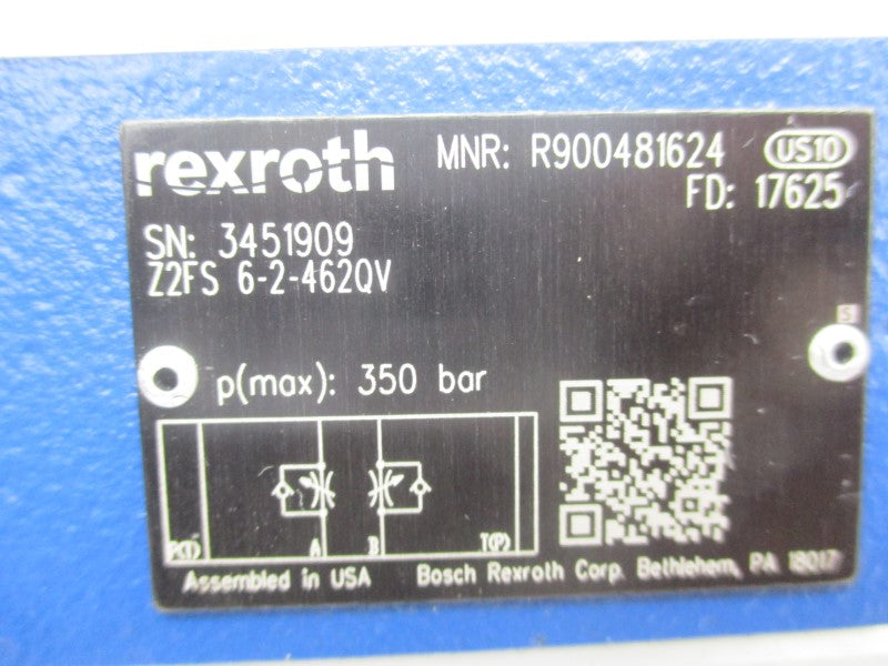 REXROTH Z2FS6-2-462QV R900481624 NSNP