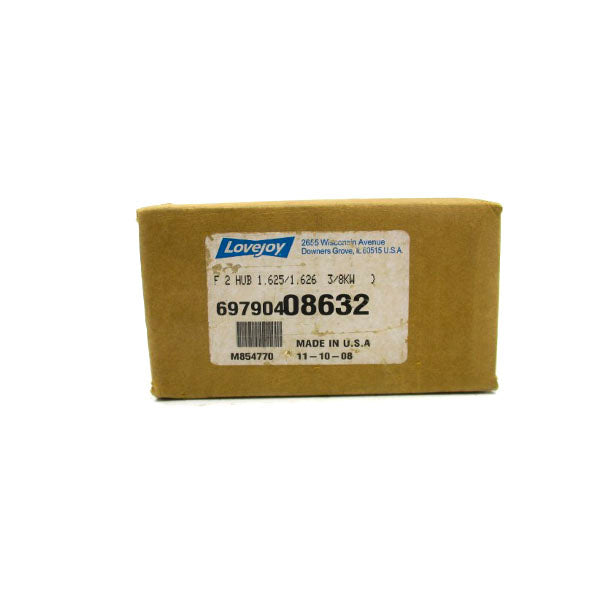 LOVEJOY F2HUB1.625/1.626-3/8KW 69790408632 NSFS
