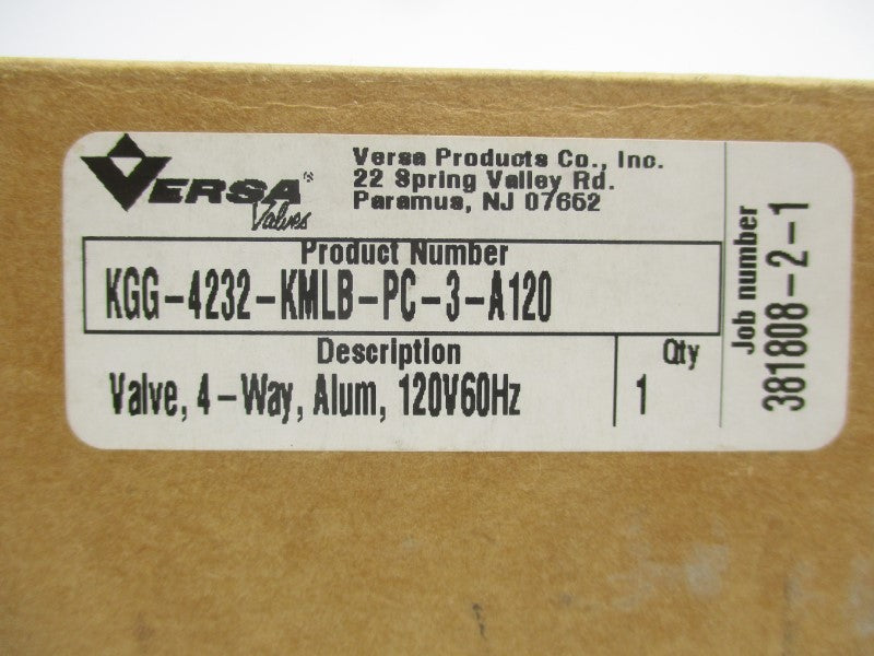 VERSA KGG-4232-KMLB-PC-3-A120 120V 25-175PSI NSMP