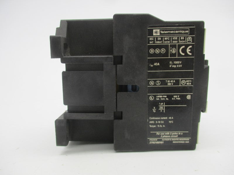 TELEMECANIQUE LC1D25008F6 110V NSNP