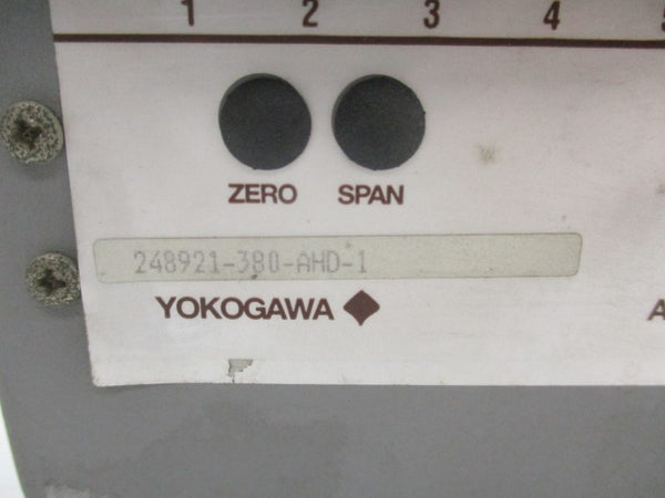YOKOGAWA 248921-380-AHD-1 120VAC 0-5A NSNP
