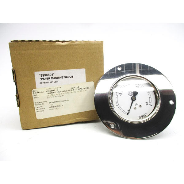WIKA 8998804 0-30PSI 3-1/2" NSMP