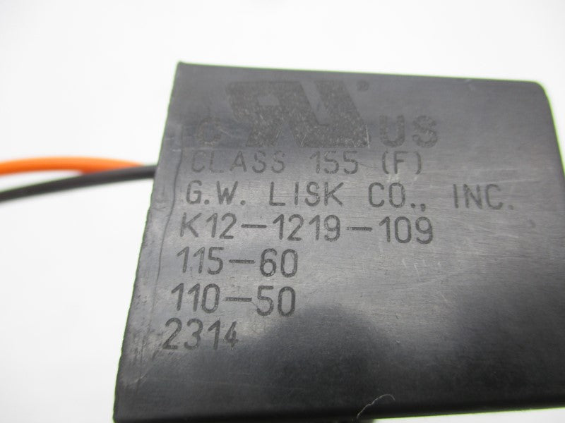 G.W. LISK K12-219-109 110/115V NSNP