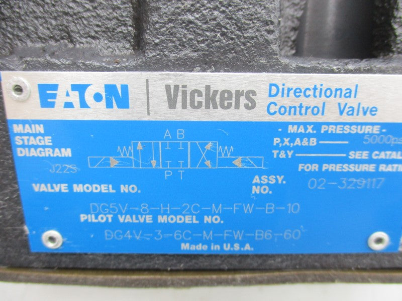 EATON DG5V8H2CMFWB10 02-329117 110/120V 5000PSI NSNP