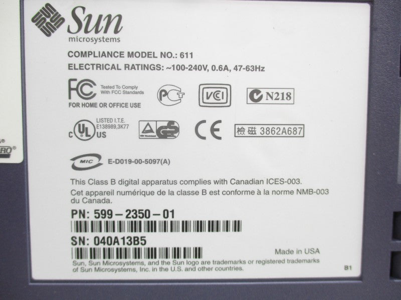 FOXBORO P0972QU REV. -OF 599-2350-01 100-240V 0.6A NSNP