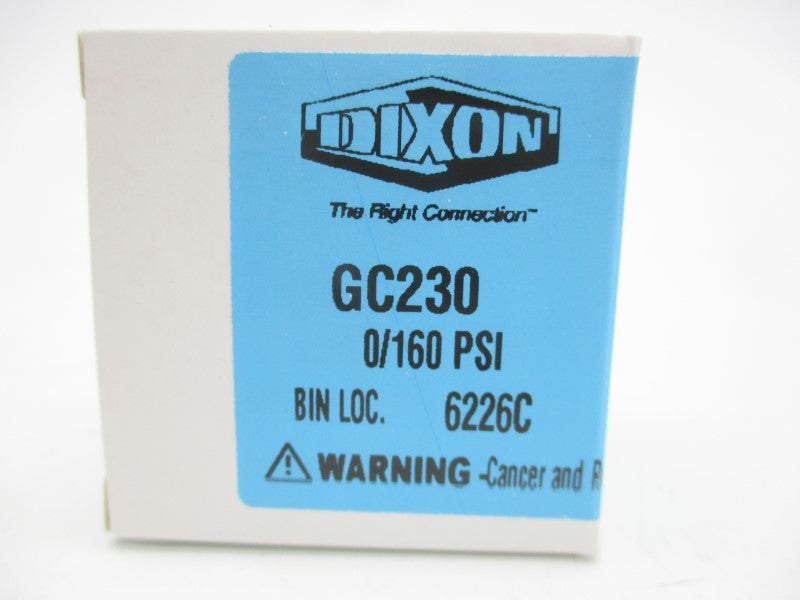 DIXON GC230 0-160PSI NSMP