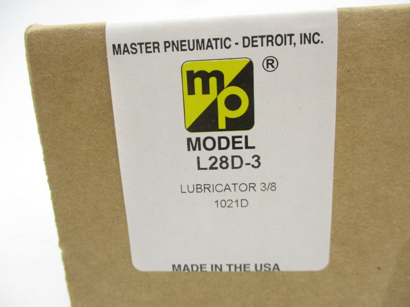 MASTER PNEUMATIC L28D-3 150PSI 3/8" NSMP