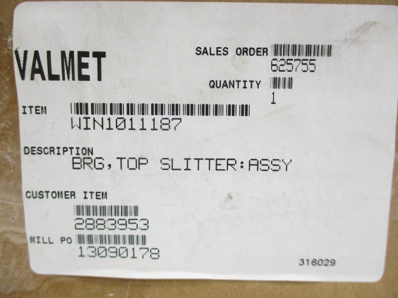 VALMET WIN1011187 NSMP
