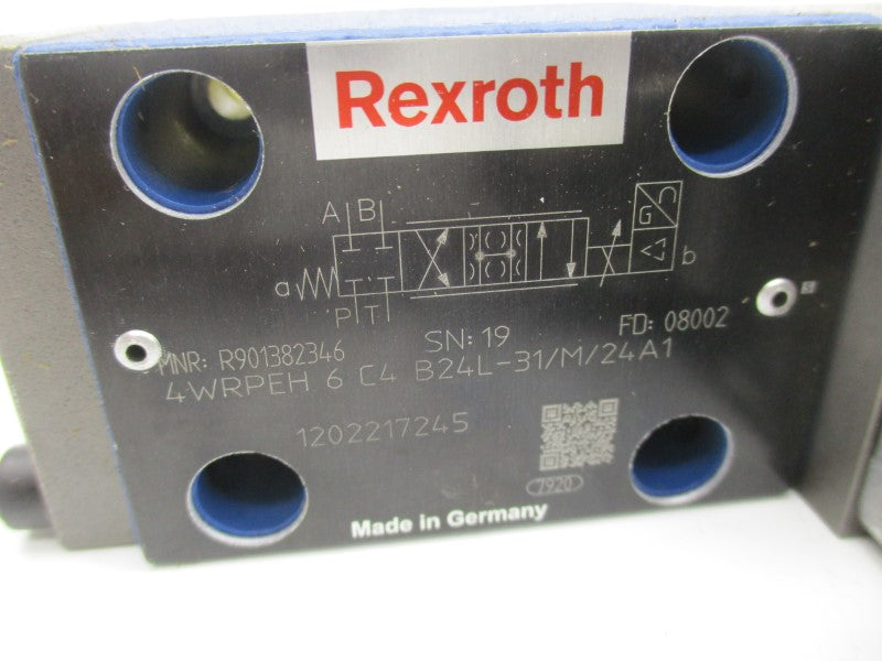 REXROTH 4WRPEH6C4B24L-31/M/24A1 R901382346 24VDC NSNP