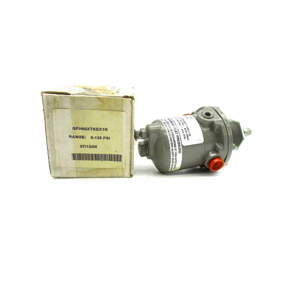 ITT INDUSTRIES GFH60XTKEX1G 0-125PSI NSMP