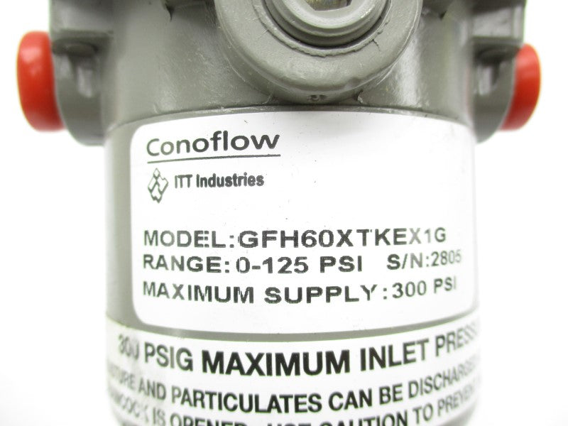 ITT INDUSTRIES GFH60XTKEX1G 0-125PSI NSMP