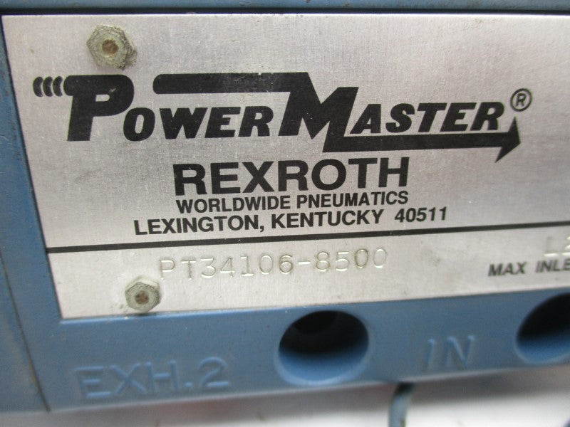 REXROTH PT34106-8500 120V 150PSI UNMP