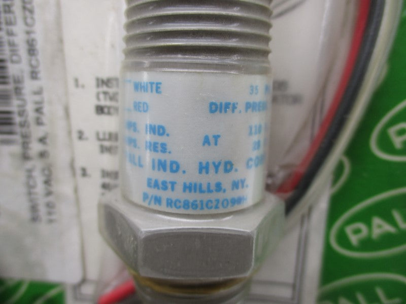 PALL RC861CZ090H 1128438 110V NSMP