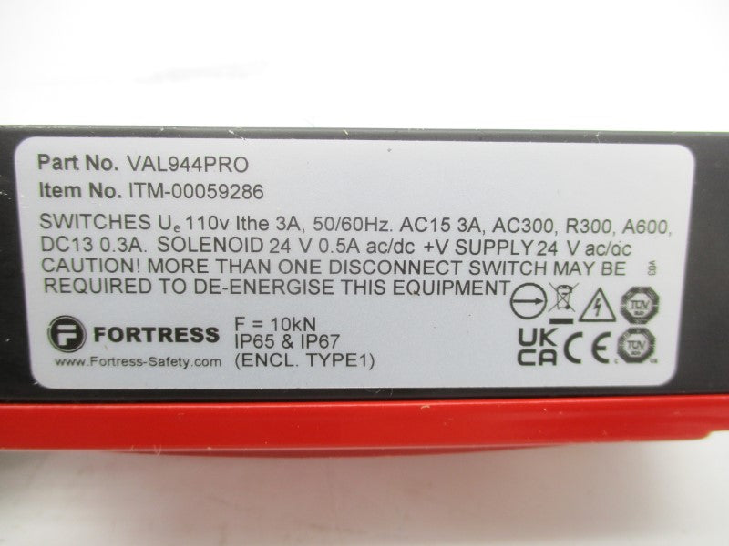 FORTRESS VAL944PRO 110V 3A NSNP