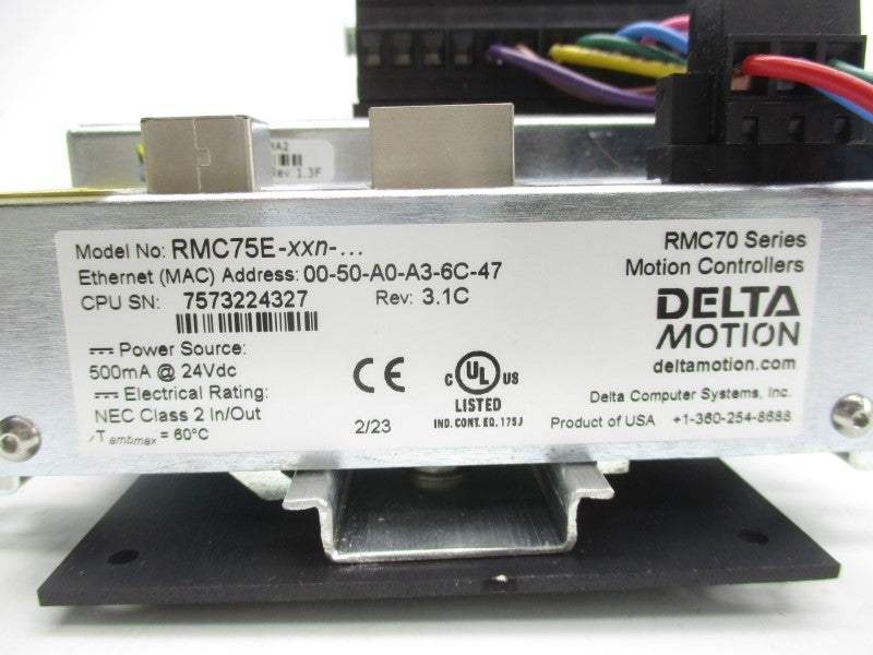DELTA MOTION RMC75E-XXN24VDC LS50-24 100-240VAC 1.3A UNMP