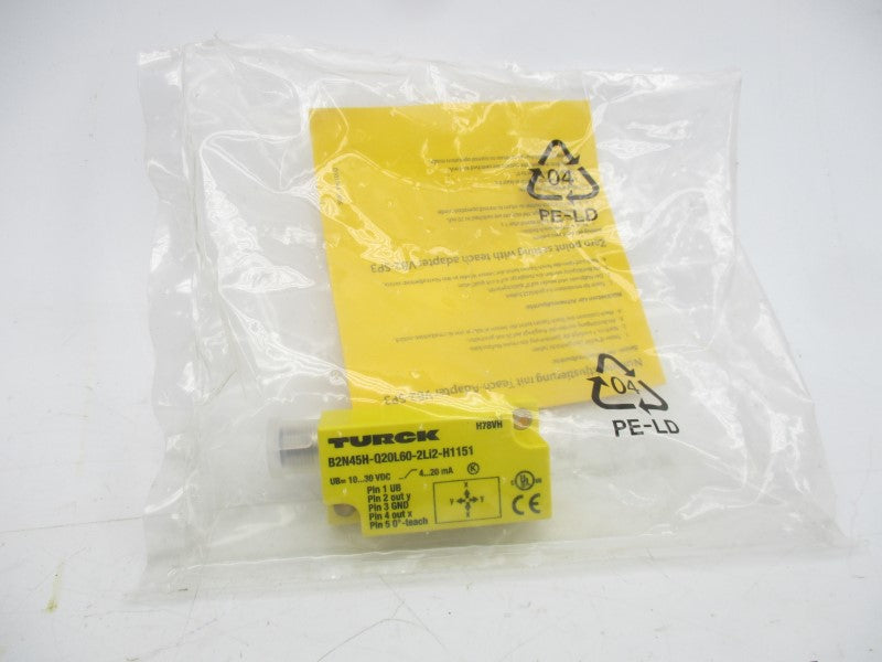 TURCK B2N45H-Q20L60-2LI2-H1151 1534013 10-30VDC NSMP
