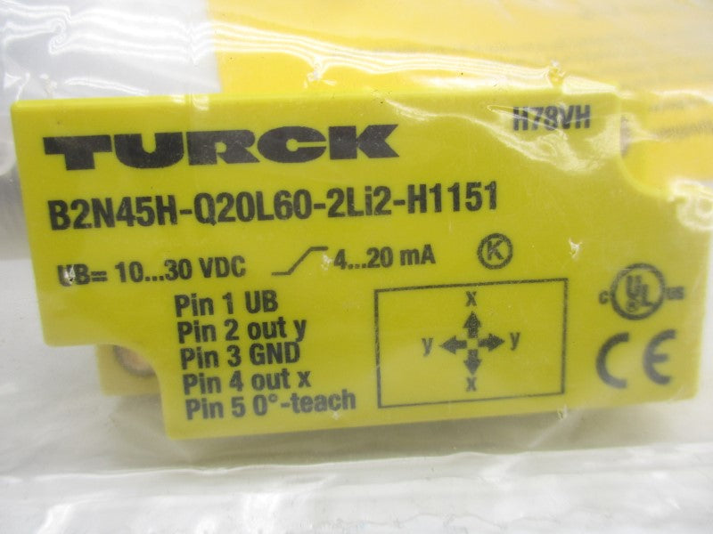 TURCK B2N45H-Q20L60-2LI2-H1151 1534013 10-30VDC NSMP