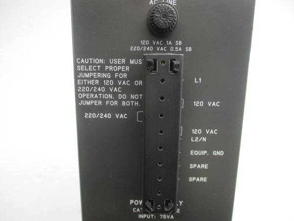 ALLEN BRADLEY 1771-P2 SER. D 120/220VAC 1/0.5A REV. E01 NSNP
