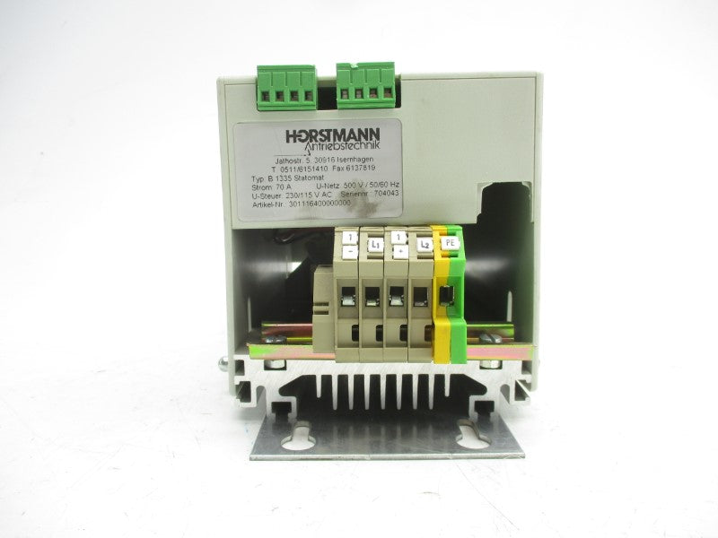 HORSTMANN 301116400000000 B-1335 115/230VAC 70A UNMP