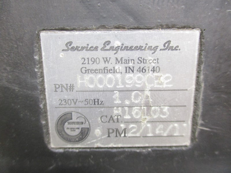 SERVICE ENGINEERING H000199CE2 816103 230V 1.0A UNMP