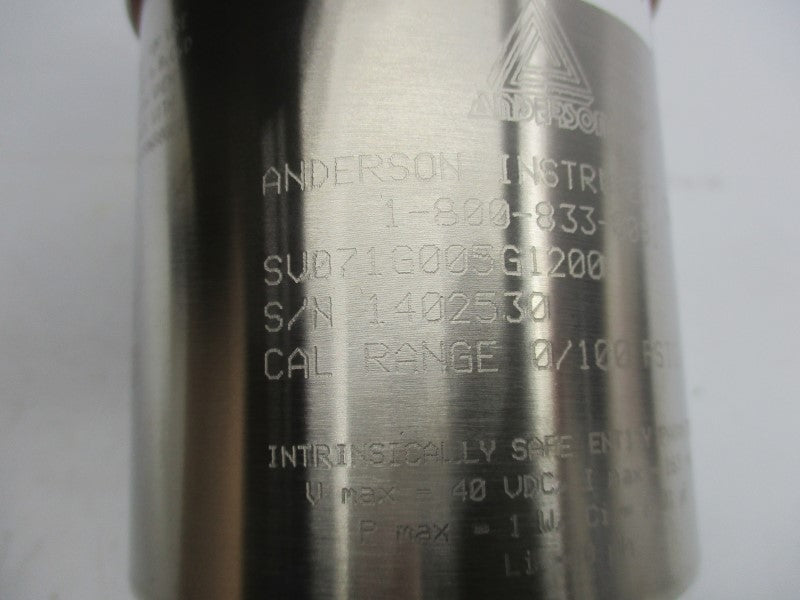 ANDERSON SV071G005G1200 0/100PSI NSMP