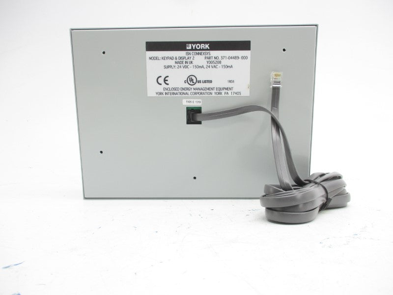 YORK 371-04489-000 24VAC NSMP